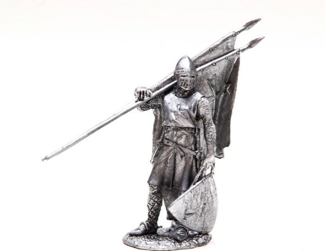 54mm Figurine Grand Master Of The Hospitaller Saint John Xiii Century 132 Scale Figure - image 1