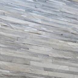 Patchwork Cowhide Rug, Model Stripes, Cream, White & Mix Of Grey. Sale, Ready To Go. 12' X 9' Free Shipping, 1 in Stock - thumbnail 3