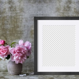 8x10 Frame Mockup, Picture Frame, Stock Photography, Clipart, Digital Fashion Print, Art Template, Display, Download - thumbnail 2