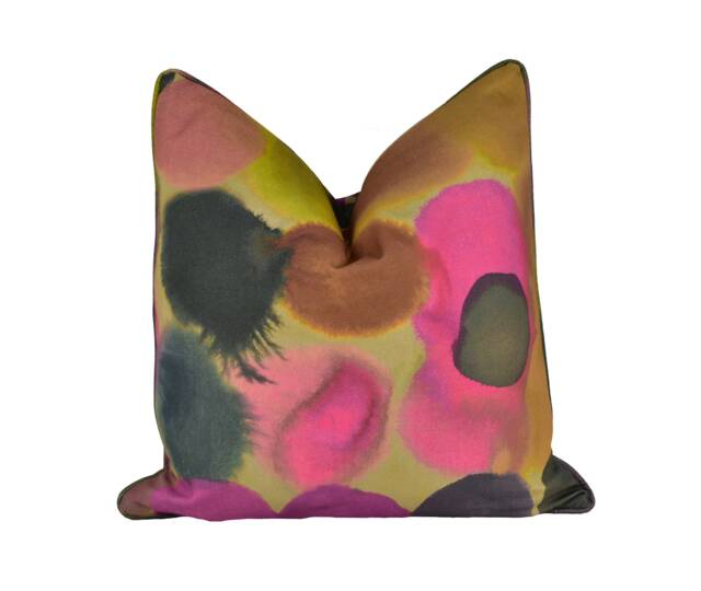 Designers Guild - Sashi Saffron Self Piped Cushion Cover Throw Pillow Designer Home Decor - image 1