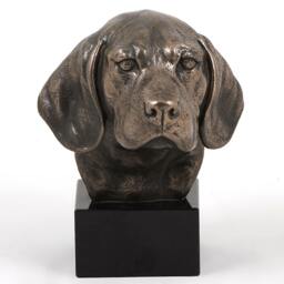 Beagle, Dog Marble Statue, Limited Edition, Artdog. Made Of Cold Cast Bronze. Perfect Gift. Limited Edition - thumbnail 2