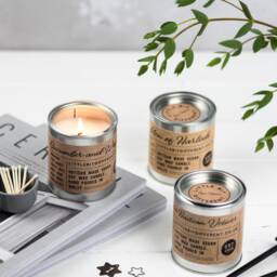 Cucumber Wasabi Scented Candle Vegan Soy Wax Mandle - thumbnail 3