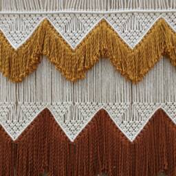 King Headboard Macrame, Art Boho Wall Decor, Large Hanging - thumbnail 4