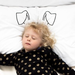 Funny Children's Pillow Case Animal Ears - Dog, Cat