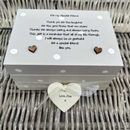 Personalised Box Special Best Friend Gift Birthday Christmas Trinket Jewellery Box Any Name You Want Friendship Friends Bff - thumbnail 3