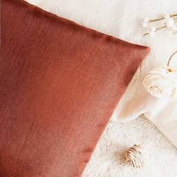 Cinnamon Pillow, Decorative Throw Pillow Cover, Sparkles Cushion Cover Case, Accent Boho Toss Pillowcase, Linen Blend - thumbnail 3