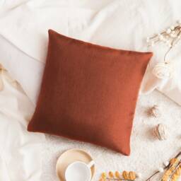 Cinnamon Pillow, Decorative Throw Pillow Cover, Sparkles Cushion Cover Case, Accent Boho Toss Pillowcase, Linen Blend - thumbnail 2