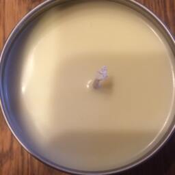 Natural Soy Candles 8 Oz Tins Travel Wedding Present Gifts ~ Custom Scents & Sizes - thumbnail 3