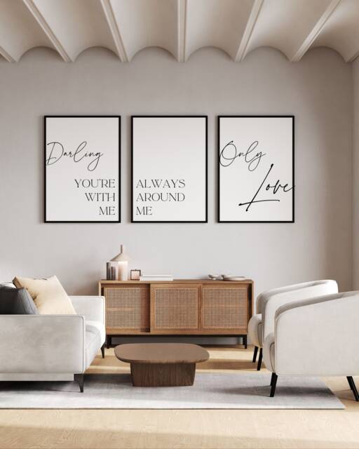Custom Lyric Print, Ben Howard Only Love, Song Personalised Poster, Custom Home Quote Poster - image 1