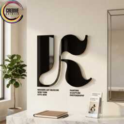 Custom 3D Acrylic Business Logo Sign, Wall Art Decor - thumbnail 2