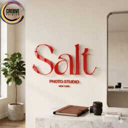Custom 3D Acrylic Business Logo Sign, Wall Art Decor - thumbnail 3