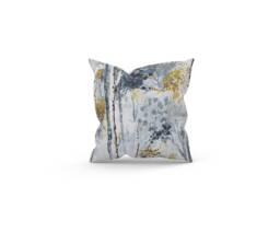Silver Birch Tree Cushion, Modern Home Decor, Various Sizes - thumbnail 1