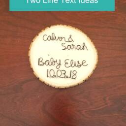 Personalized Wire Sculpture, Mother & Baby Art, Shower Gift - thumbnail 4