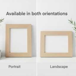 Personalized Engraved Wooden Photo Frame, Grandparents Gift 5x7 - thumbnail 2