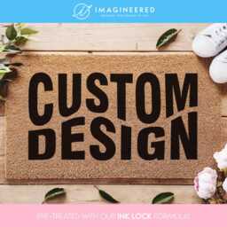 Personalized Custom Doormat - Create Your Very Own Design Customized Door Mat Realtor Gift Gifts - thumbnail 2
