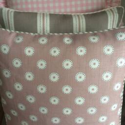 Vanessa Arbuthnott Pretty Maids Designer Cushion Cover Made To Order Dusky Pink 45cm - thumbnail 2