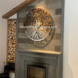 Stainless Steel - Metal Wall Art Tree Of Life Decor Humdinger Designs - thumbnail 4