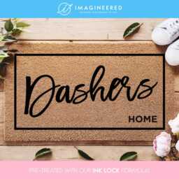 Housewarming Welcome Mat - Home Doormat Personalized Family Name Door New Gift Closing Porch Decorations - thumbnail 1
