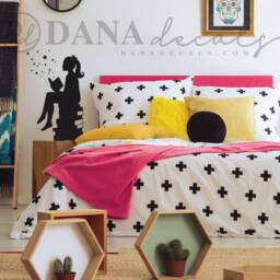 Girl Reading Books Wall Decal - Whimsical Library Decor - thumbnail 3