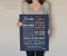 New York Yankees/Detroit Michigan Tigers House Divided Print Or Canvas - House Divided Yankees. Tigers. Housedivided - thumbnail 1