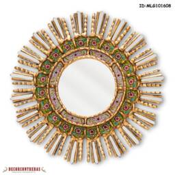"Sunburst Wall Mirrors Set 3 " - thumbnail 3