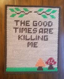 The Good Times -Wall Hanging