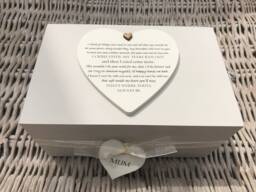 Personalised Memory Box in Memory Of A Loved One Mum ~ Mum Dad Nanny Husband Wife Grandad Any Name.. Memorial - thumbnail 1