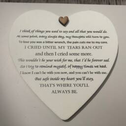 Personalised Memory Box in Memory Of A Loved One Mum ~ Mum Dad Nanny Husband Wife Grandad Any Name.. Memorial - thumbnail 3