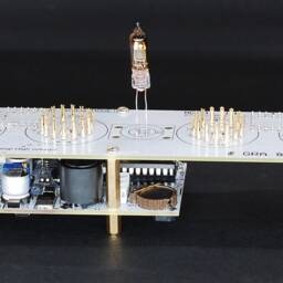 Nixie Tube Clock In-18 - Columns [6, 8 Tubes] Arduino Compatible For Boyfriend, Husband, Vintage, Glowing Clock, Gift, Steampunk - thumbnail 2