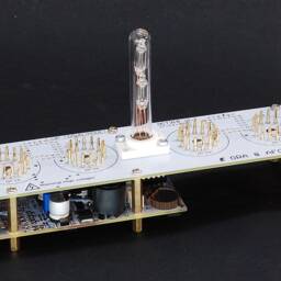Nixie Tube Clock In-18 - Columns [6, 8 Tubes] Arduino Compatible For Boyfriend, Husband, Vintage, Glowing Clock, Gift, Steampunk - thumbnail 3