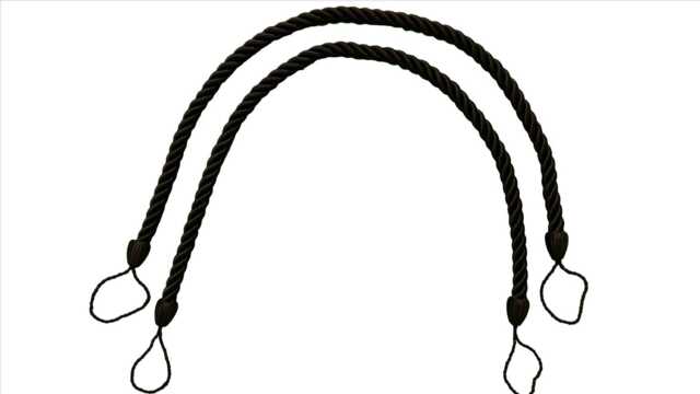 "D??copro Curtain & Drapery Decorative Rope Tieback, Spread 26"" - 66cm, 1/2"