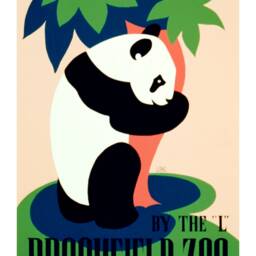 Zoo Posters Visit The Brookfield Animal Themed Prints - thumbnail 2