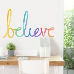 Believe - Fabric Wall Decal Color Story Mej - thumbnail 2