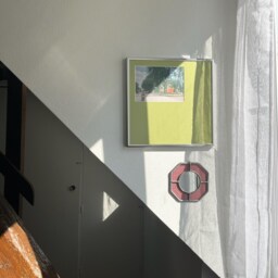 Colorful & Personalized 30x30 Square Photo Frame With Original Offset Window - thumbnail 3