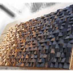 Wood Wall Art Large Size, Wooden Decor Modern Rustic Piece, Decorative For The Home, Living Room Decor - thumbnail 4