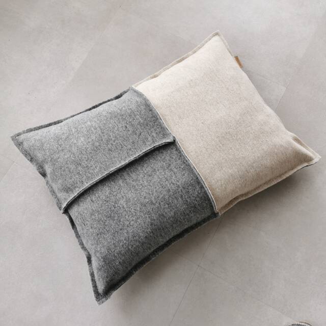Netflix Buddy Lino Decorative Cushion Wool Sofa Throw Pillow Soft Boiled Wool Made Of Pure New Wool Boho Country Style Nordic - image 1
