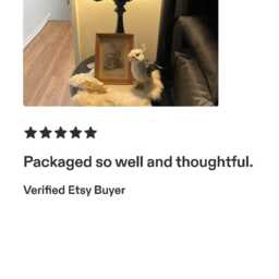 Black Velvet Lampshade Handmade Victorian Gothic Table Lamp - thumbnail 4