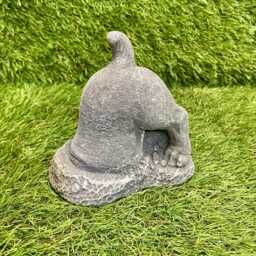 Small Concrete Digging Dog Garden Ornament Outdoor Lawn Sculpture Frost Protected - thumbnail 3