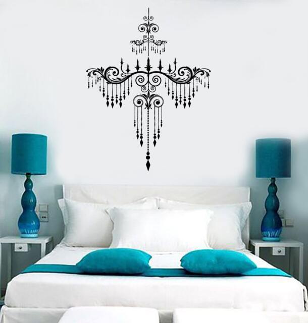 Wall Vinyl Decal Chandelier Cool Style Decor For Your Place Mural Sticker 1298Dz - image 1