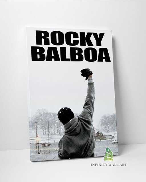Rocky Balboa Canvas Art Wall Print Picture Sports Boxing Framed Home Decor -E305 - image 1