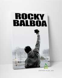 Rocky Balboa Canvas Art Wall Print Picture Sports Boxing Framed Home Decor -E305 - thumbnail 1