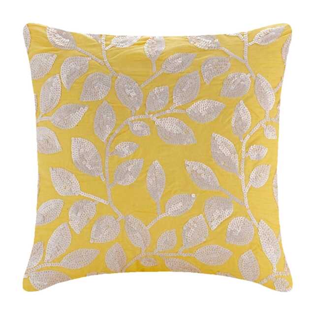 "Sofa Throw Pillow Large Yellow Luxury 24""x24""/26""x26" - image 1