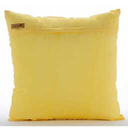 "Sofa Throw Pillow Large Yellow Luxury 24""x24""/26""x26" - thumbnail 3