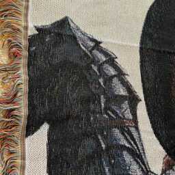 Berserk Guts Vs Zodd Woven Blanket Tapestry - 100% Cotton Anime Manga Decor - thumbnail 4