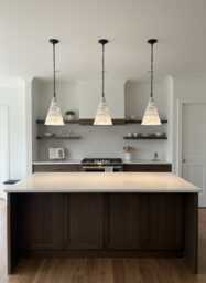 Single Alabaster Cone Pendant Light 30cm/12Inch - thumbnail 1