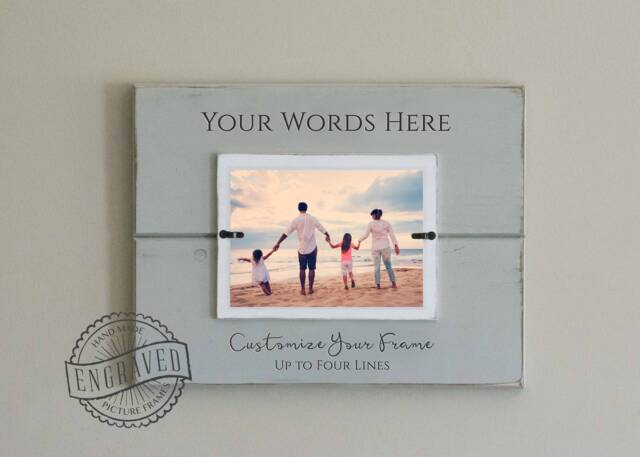 Custom Photo Frame, Personalize, Picture Gallery Wall, Customize, Create Your Own Frame, Mom Dad Gift, Grandparent Present - image 1