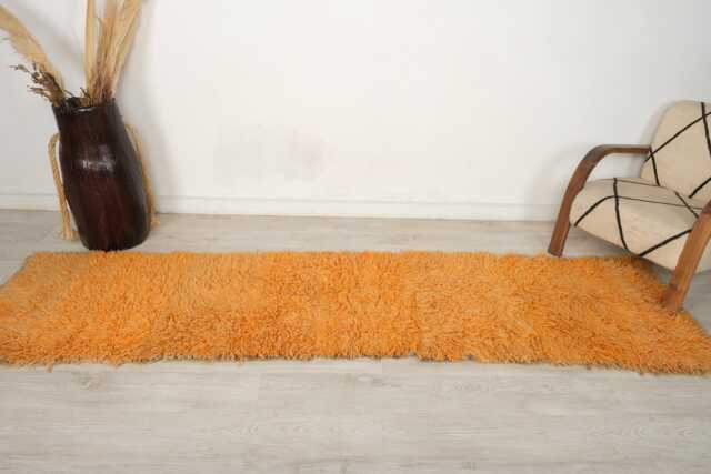 Moroccan Runner Rug, Vintage Hallway Runner Rug, Boujaad 2.5x10.2 Ft - image 1
