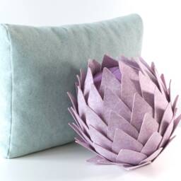 Unique Decor For Sofa/Artichoke Modern Throw Pillow Decorative - thumbnail 3