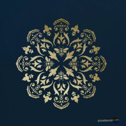 Mandala Stencil For Walls, Art & Furniture. St38 - thumbnail 2