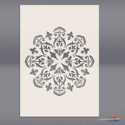 Mandala Stencil For Walls, Art & Furniture. St38 - thumbnail 3